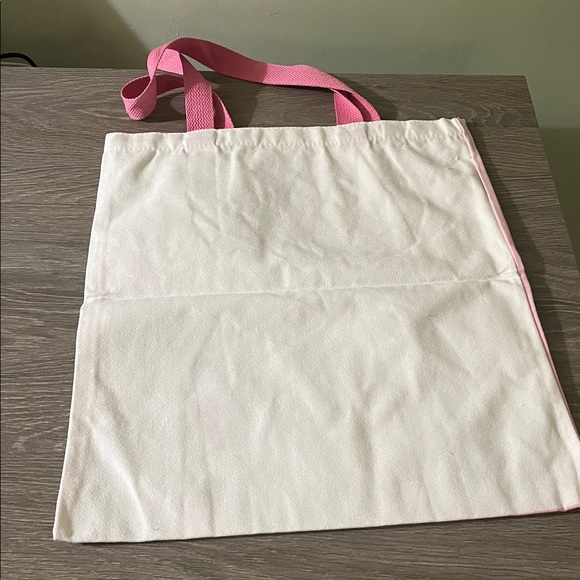 Hello Kitty Pink Canvas Tote Bag - Picture 2 of 3